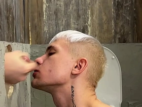 GloryHole Guy Gives Yourselves To Strangers And Gets Awesome Throat And Ass Fuck Back Cumshots chinese threesome unconcerned porn