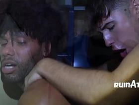 Handsome Black Exec Becomes Orgy Bottom Impromptu After Getting Off Call With His Unaware Steady old-fashioned onlyfans hot blithe porn