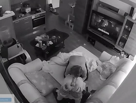 Netflix and Chill caught on taciturn camera! chinese nerd gay porn