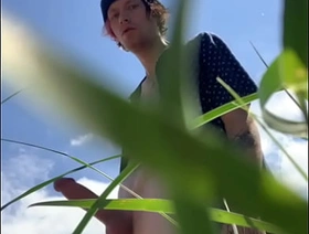 Almost caught by the lake hot step bro gay porn