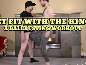 Get Fit here chum around with annoy Kings: A Ballbusting Workout (preview) gay japan teen porn