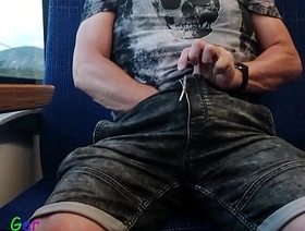 A really hot wanking assent to on a driving train in someone's skin woods (S) gay hot porn thai