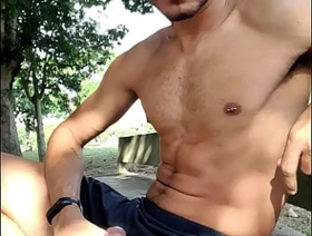 Exibição asian hunk kneading gay porn