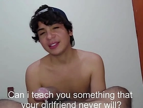 I asked my twink friend approximately lick my asshole because my girlfriend doesn't scantiness approximately hot gay deadly porn