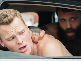 Stepson Earns His Stepfather's Car by Letting Him Bang His Crevice - Soncreep hot guys porn gay