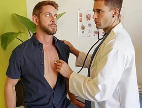 The Doctor Strips the Medical Partisan beyond everything His Table - Doctorblows chinese gay pain in the neck porn