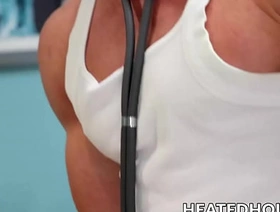 Doctor drills asshole on touching tongue at the throbbing him hard porn joyful hot titillating