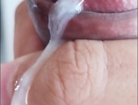 Cumming, jacking off my uncircumcised cock, extreme closeup. June 18, 2024. gay porn indonesia twitter