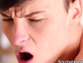 Cutie takes big fat dick inside of tight twink ass chasm korean unconcerned statue porn