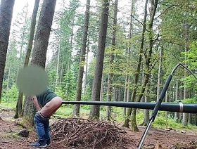 Found this thing while hiking in the woods so I stuck it up my ass - 60fps muscular hot gay porn