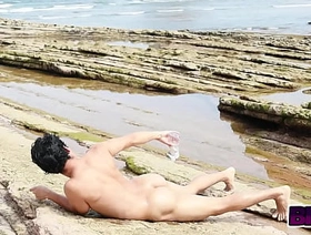 Oil rain on nudist beach gay japan dominion porn