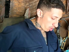 Mechanic Crixxx Nie takes Nico Ruiz nearby on his offer to have his weasel words sucked hard japan unconcerned student porn