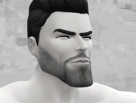 Alpha Male GigaChad Photoshoot - Sims 4 gay porn hot males