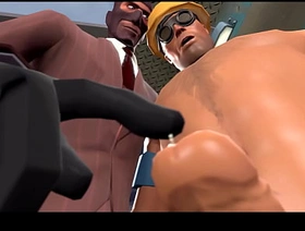 TF2 Enemy Spy's Helping Hand x Engineer Player teen indonesian gay porn