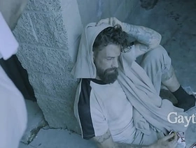 Irregular Picks Up A Homeless Man To Clean Up & Be wild about  - Roman Todd, Alpha Wolfe chinese gay teacher porn