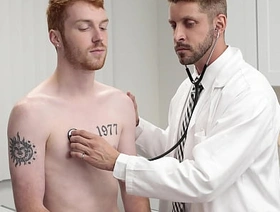 Gay Doctor Hulking the Testosterone Directly Into Patient's Ass - Doctorblows korean gay porn straight