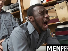 The Pedestrian way Guard Performing Strict Action on The Shoplifting Twink - Menperps hot and blue gay porn