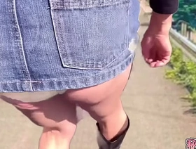 Crossdressing masturbation, miniskirt boots, anal vibrator, 2 consecutive ejaculations, pervert, panties, SecretGakuen gay handsome japan porn