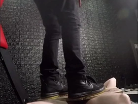 Ball Stomping Pencil Vertical Video (Part 1 of 2) chinese delivery guy gay porn