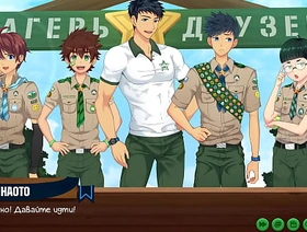 Game: Friends Camp, episode 48 - meeting at the Internet coffee (Russian voiceover) hot mature gay porn