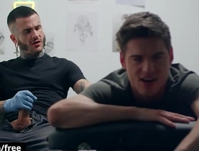 Phthisic Twink Lev Ivankov Gets His Asshole Drilled By His Super Erotic Tattoo Artist Fly Tatem - BROMO chinese blithe porn eng sub