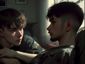 Curious Twinks grub each other off and swallow (audio) japanese hot spring gay porn