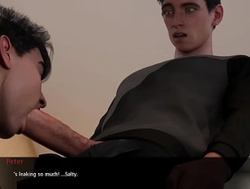 Summer Vaction #39 - Peters first BJ korean man gay porn