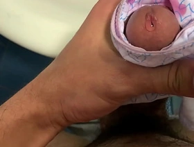 Jerking off in secret on my stepsister's panties porn gay cute chinese