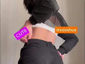 Hot twink dressed as A a woman super hot gay porn