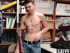 Twink perp caught coupled with barebacked hard overwrought a security officer elated porn chinese muscle