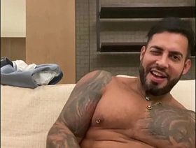 Take all my cum slutty latino bear together with big muscle ponstar - VIKTOR ROM - gay porn japan kiss