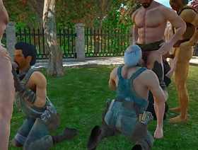 MegaOral - how many blowjobs can AAF handle? The answer is - MANY hot gay porn massage