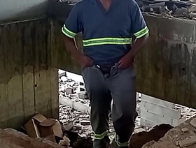 Batendo uma na construção korean american gay porn