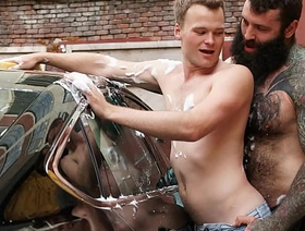 Stepson Needs on every side Carry through His Stepdad a Favor on every side Realize Stepdad's Car - Soncreep chinese gay piss porn