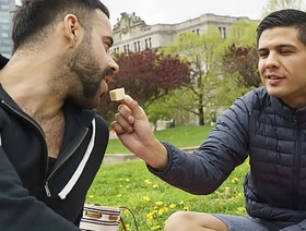 Stepson Preparing a Knockers Picnic Plan With His Stepfather - Dadcreepy gay porn chinese chunk