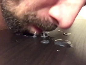 Sucking up 2 cum loads into my mouth hot teenager gay porn