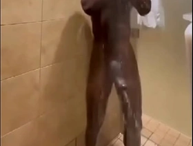 Shower my long black Cock japan onsen gay porn