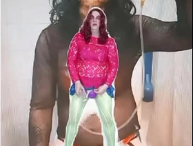 pissing like a good sissy bisexual crossdresser like me hot daddy blithe porn