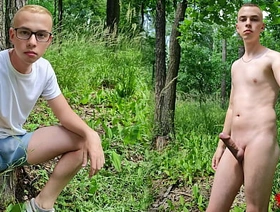 In the altogether soft foreskin walking in the woods hot six pack gay porn