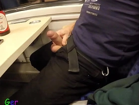 On the moving train I attempted my third cumshot of the day. Ineptly I was obedient and then the train station arrived. hot joyous office porn