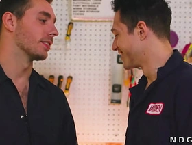 Gay colleagues anal fuck within reach backing station doctor japan gay porn